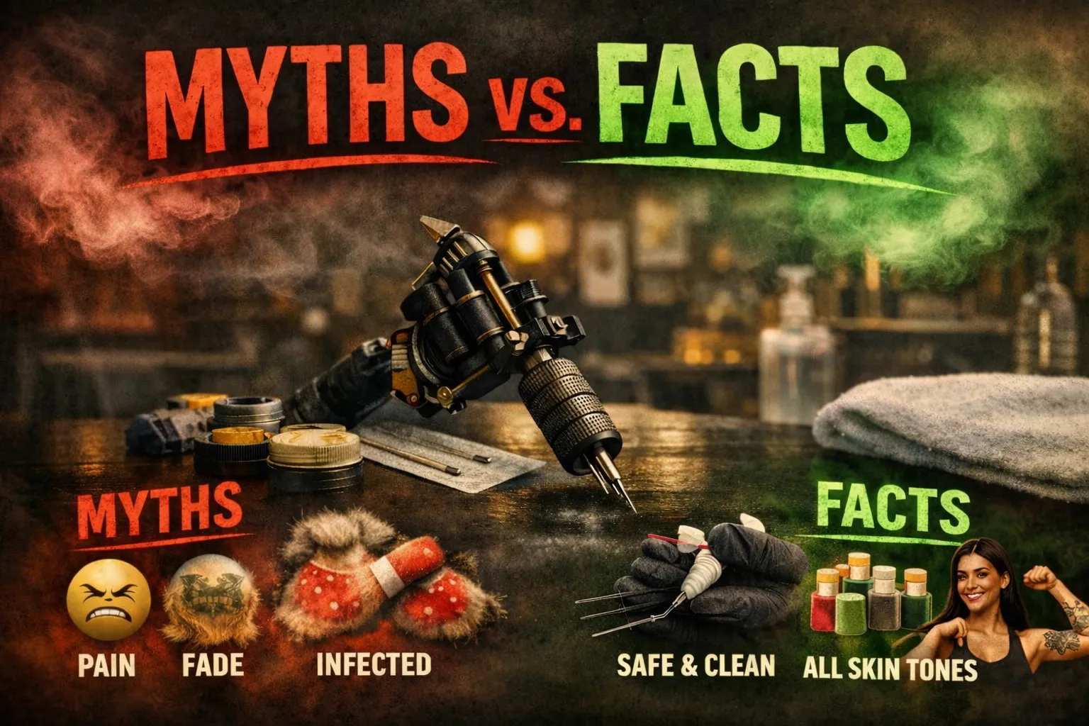 Tattoo Myths and Facts