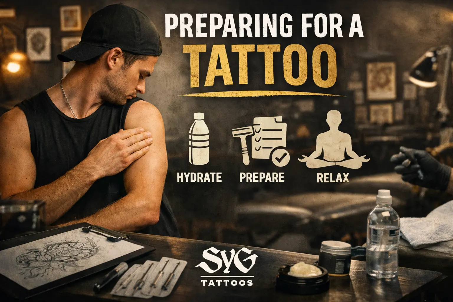 How to prepare for a Tattoo Appointment