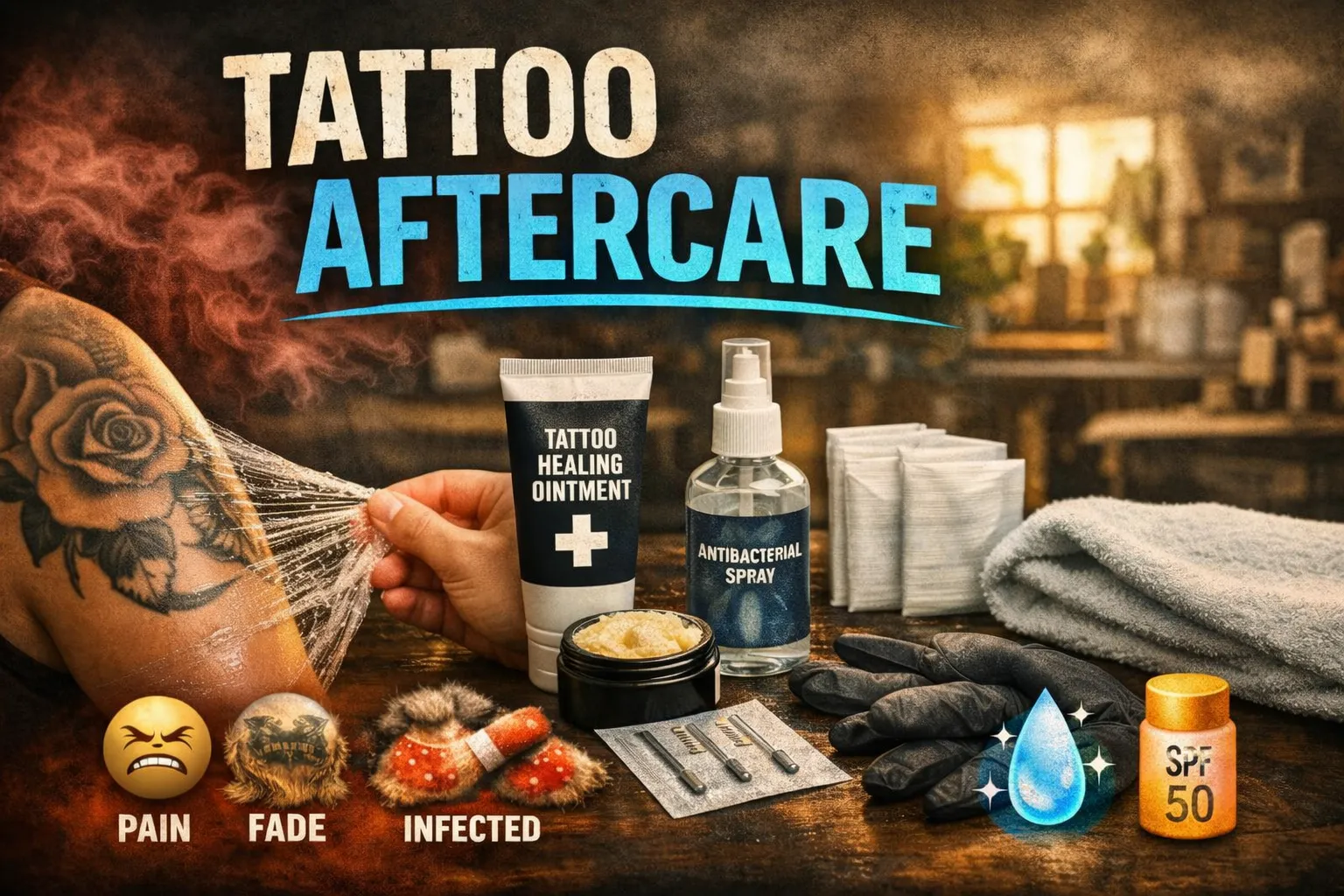 How to Care for your New Tattoo